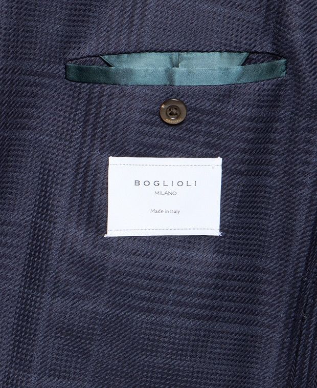 Boglioli Wool-blend suit jacket Size 48R - 2 Thumbnail
