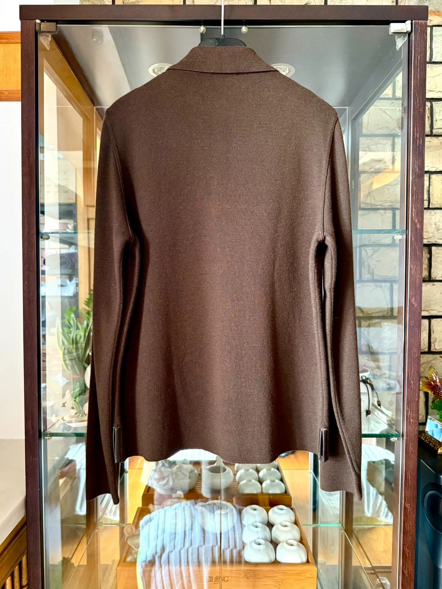 Hermes Hermès Brown Cashmere Knit Sweater Size US S / EU 44-46 / 1 - 4 Thumbnail