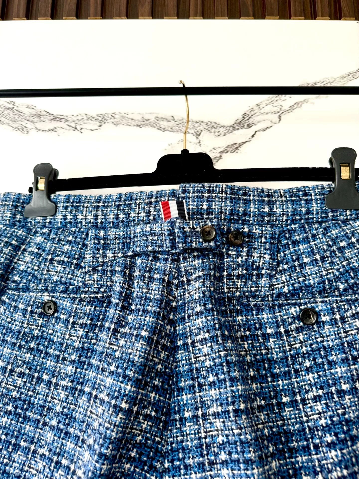 Thom Browne Thom Browne Blue Wool Suit Set Size US S / EU 44-46 / 1 - 5 Thumbnail