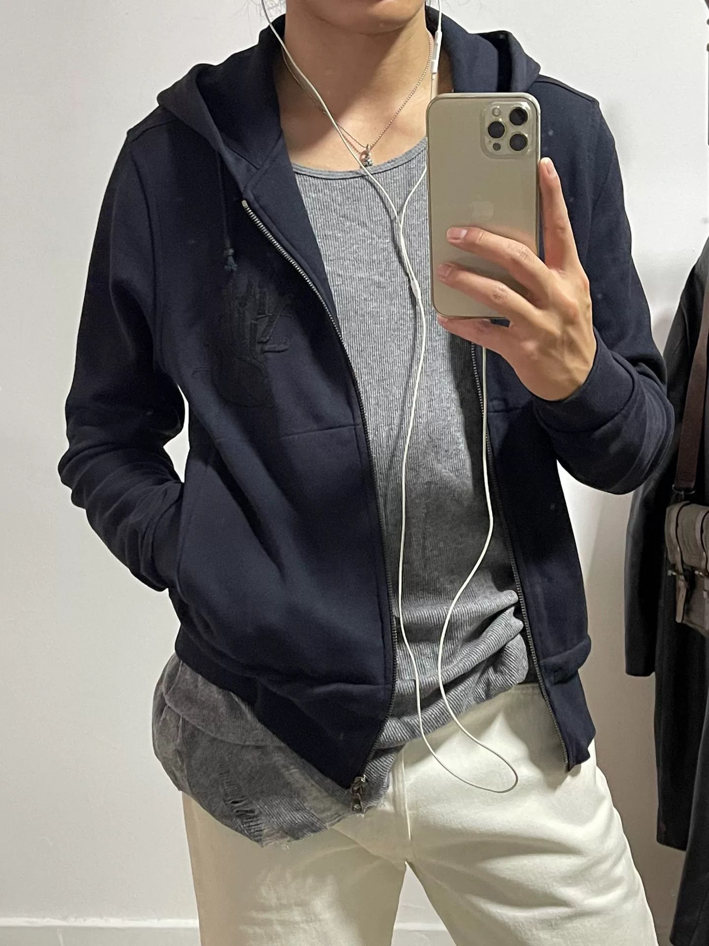 Dries Van Noten Dries Van Noten Black Zip Sweatshirt Jacket Size S / US 4 / IT 40 - 8 Thumbnail