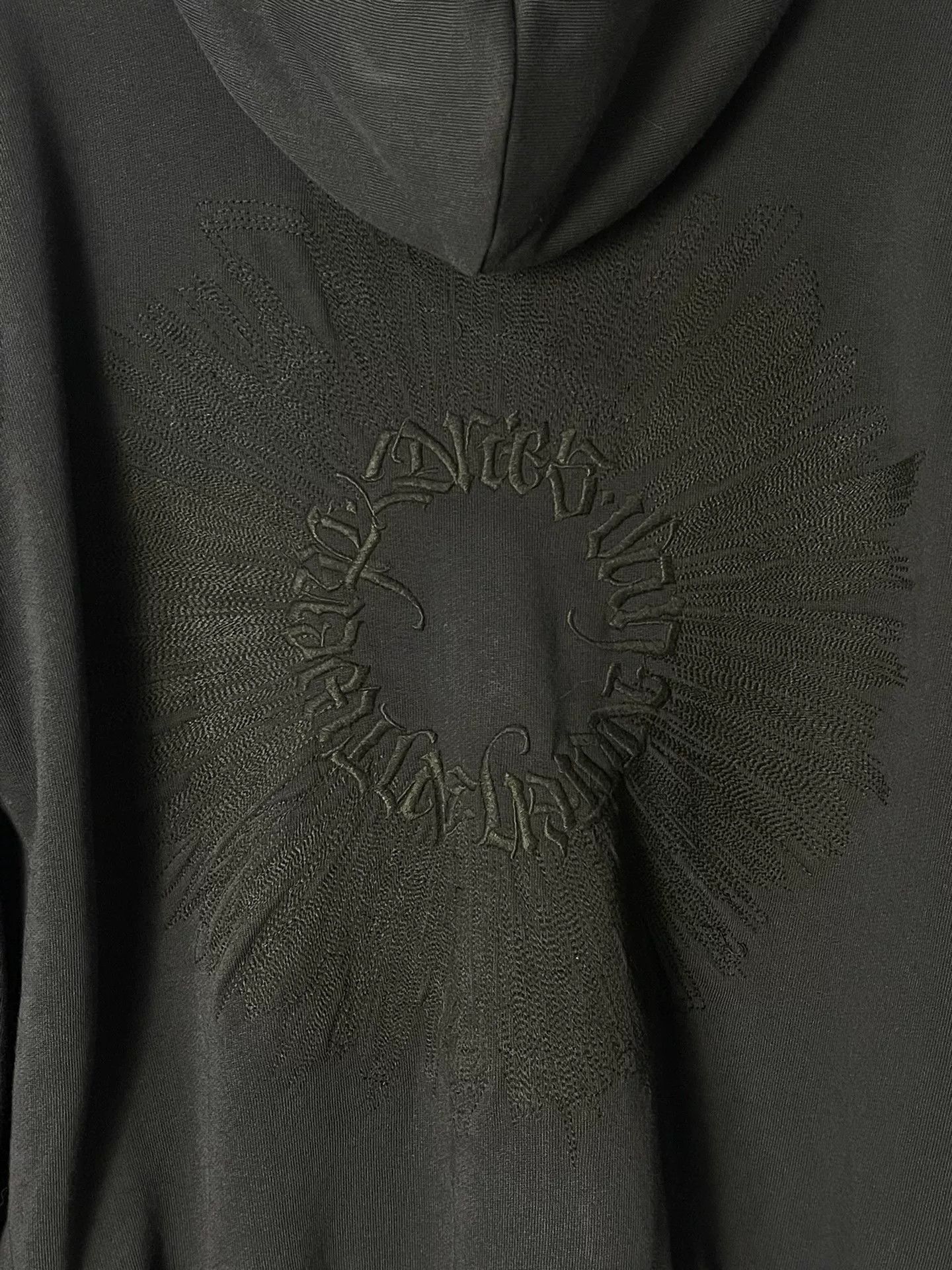 Dries Van Noten Dries Van Noten Black Zip Sweatshirt Jacket Size S / US 4 / IT 40 - 4 Thumbnail