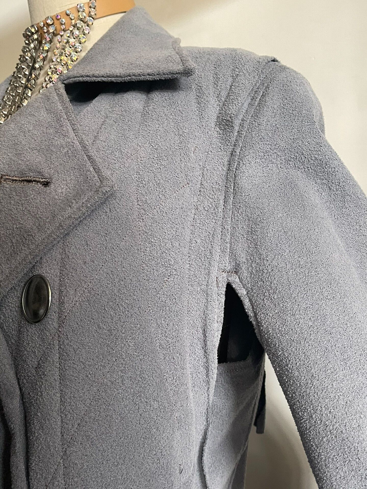 Sulvam Sulvam Sailor Coat in Gray Size US M / EU 48-50 / 2 - 8 Thumbnail