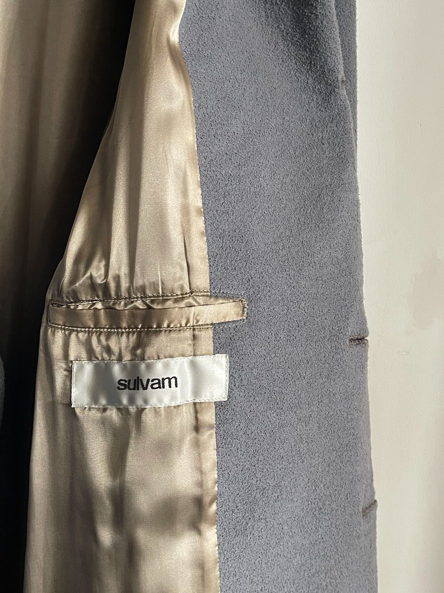 Sulvam Sulvam Sailor Coat in Gray Size US M / EU 48-50 / 2 - 5 Thumbnail
