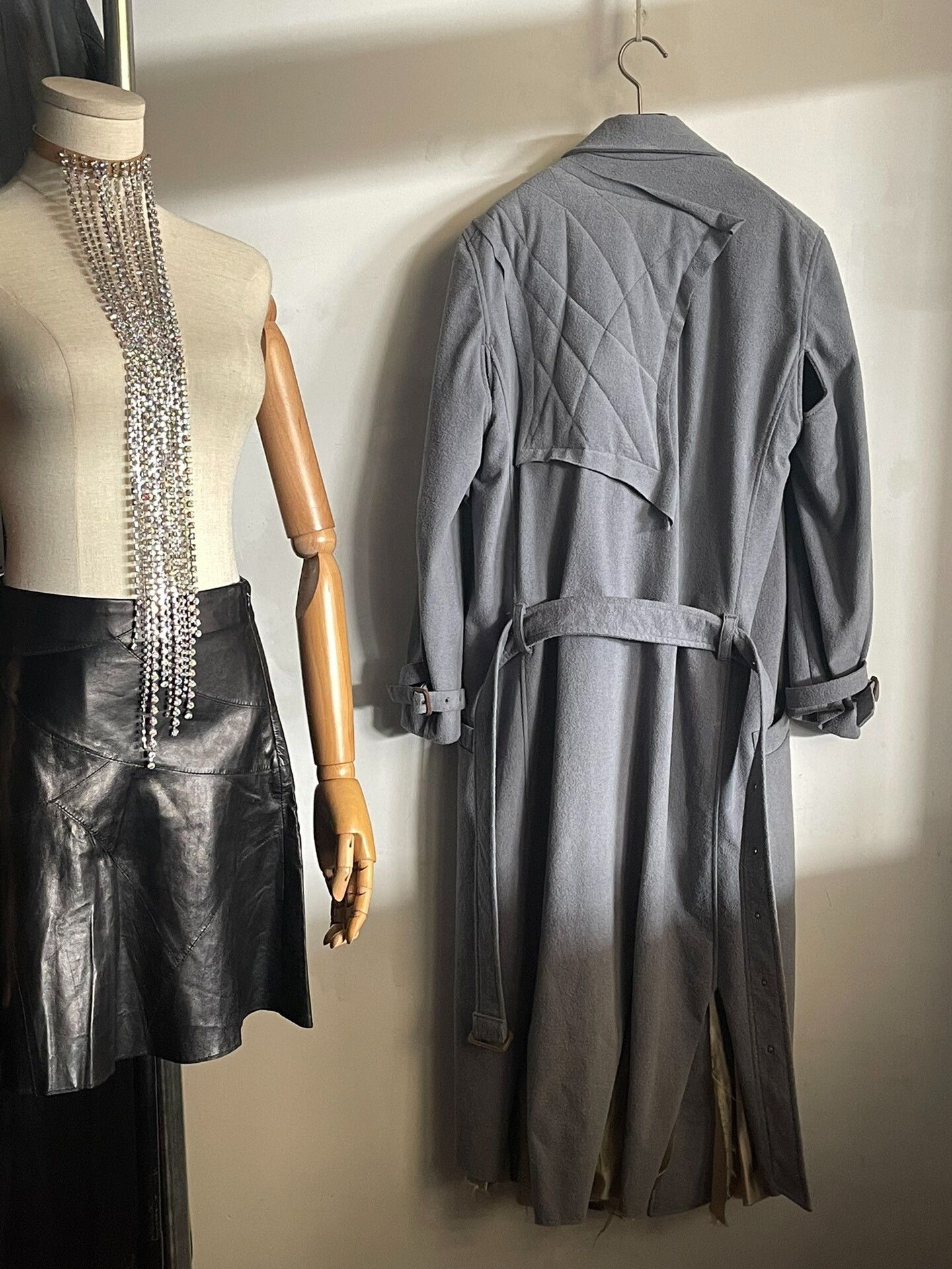 Sulvam Sulvam Sailor Coat in Gray Size US M / EU 48-50 / 2 - 6 Thumbnail