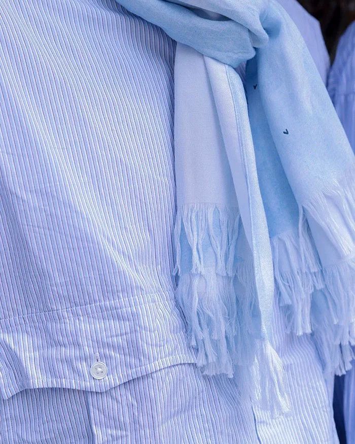Porter Classic Porter Classic Roll Up Stripe Shirt Size US L / EU 52-54 / 3 - 3 Thumbnail
