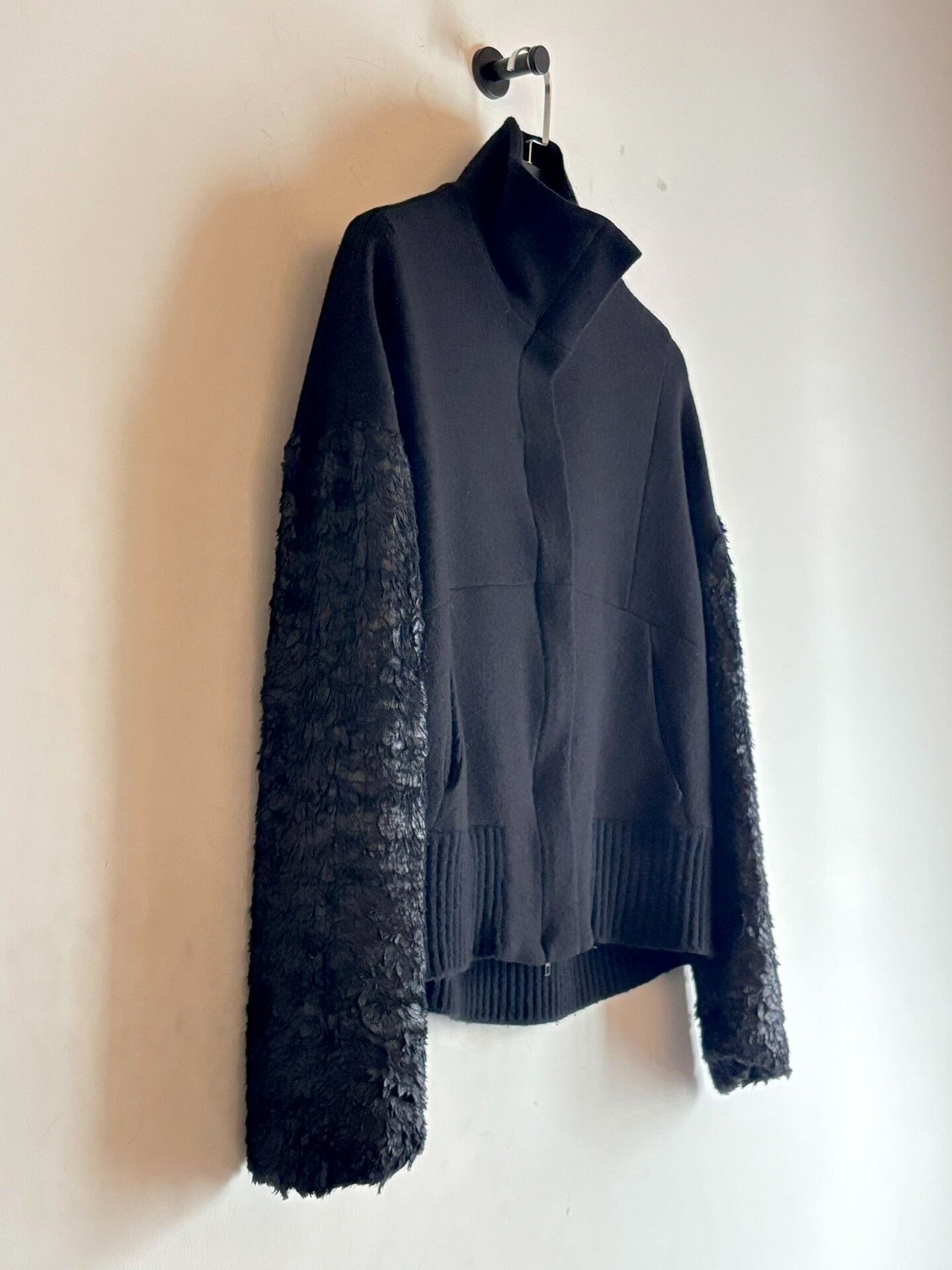 Ann Demeulemeester Ann Demeulemeester Black Feather Jacket Size XS / US 0-2 / IT 36-38 - 5 Thumbnail