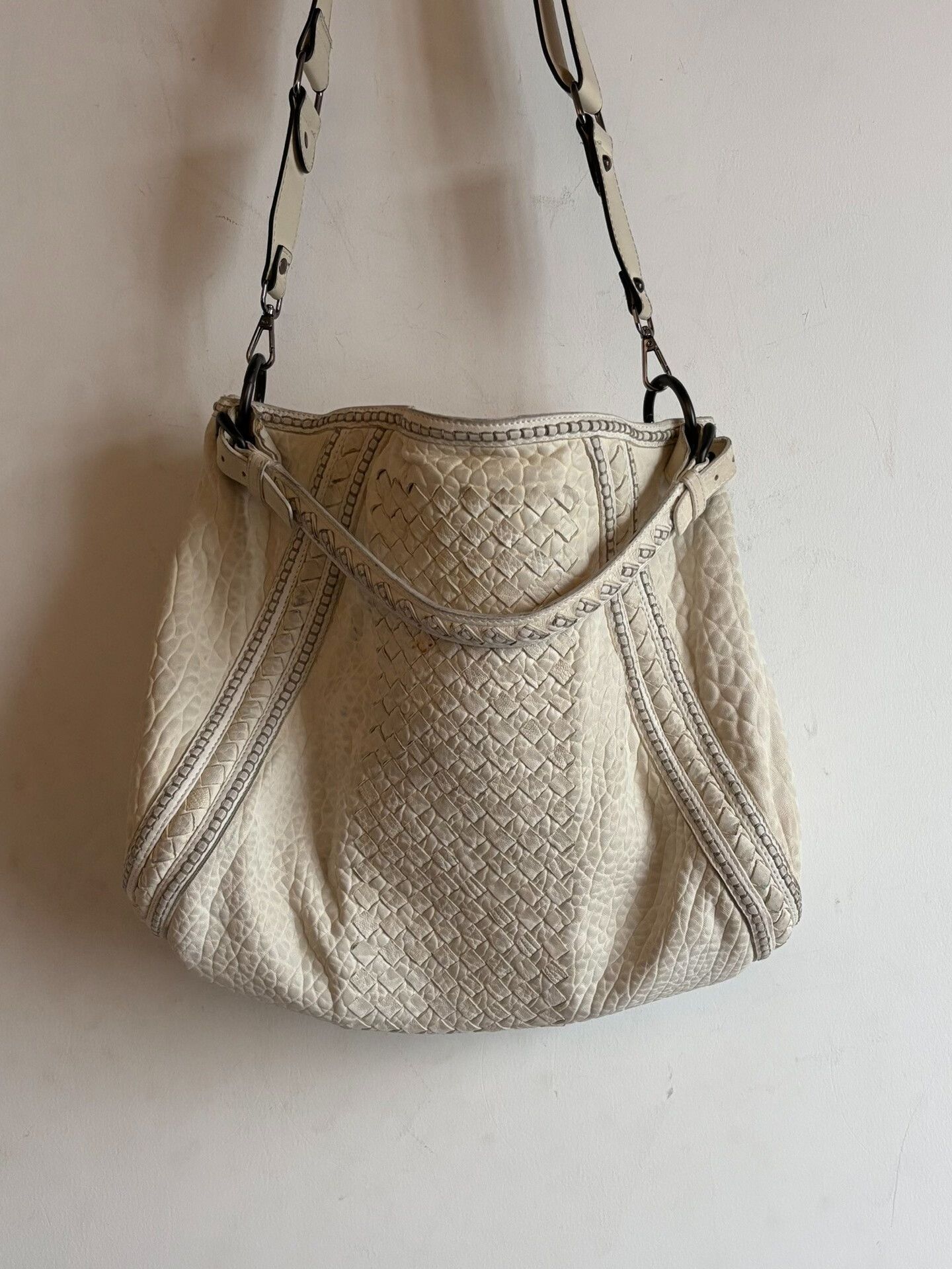 Bottega Veneta Bottega Veneta Woven Leather Shoulder Bag Size ONE SIZE - 4 Thumbnail