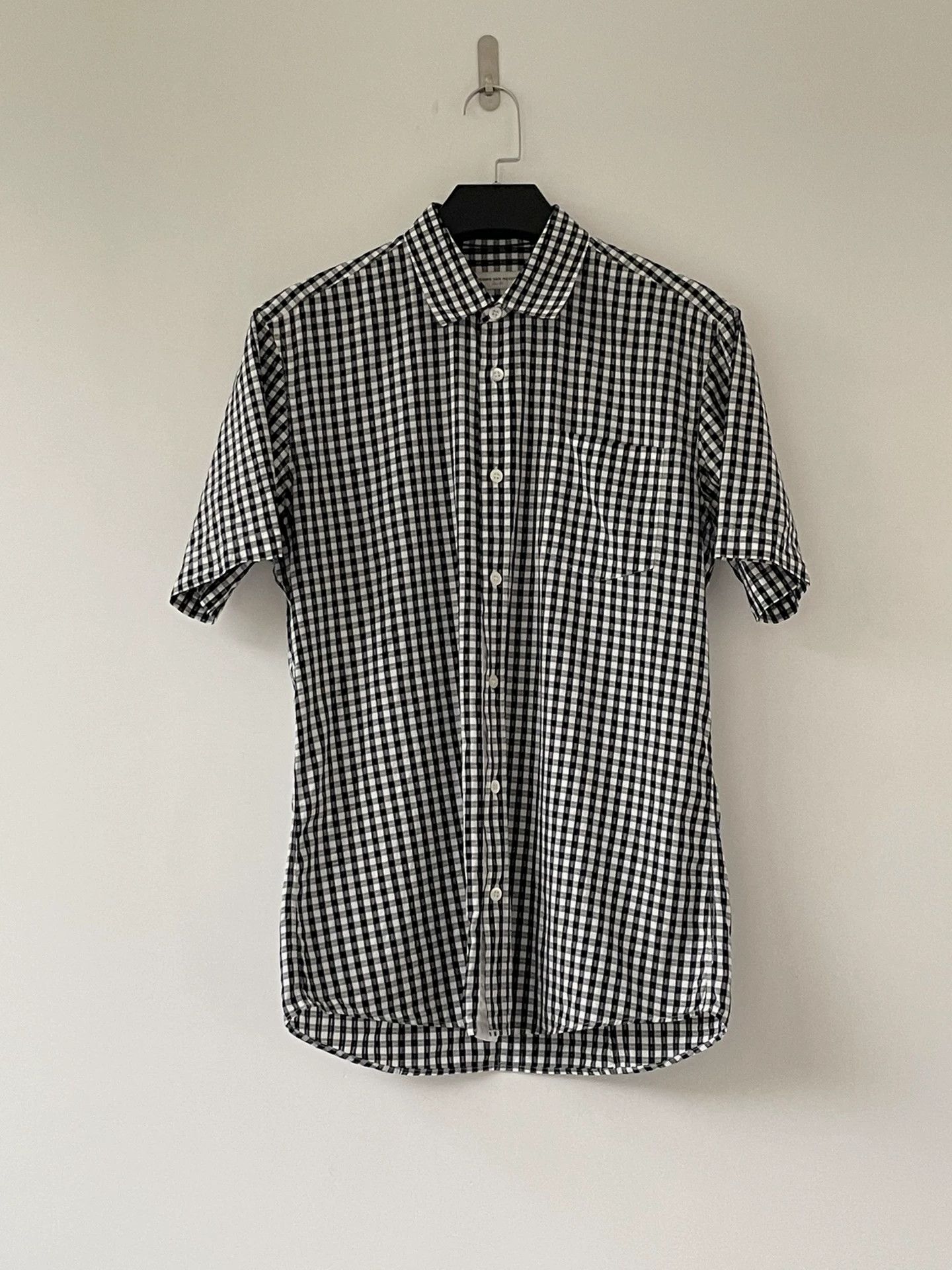 Dries Van Noten Dries Van Noten Black and White Checked Shirt Size US S / EU 44-46 / 1 - 3 Thumbnail
