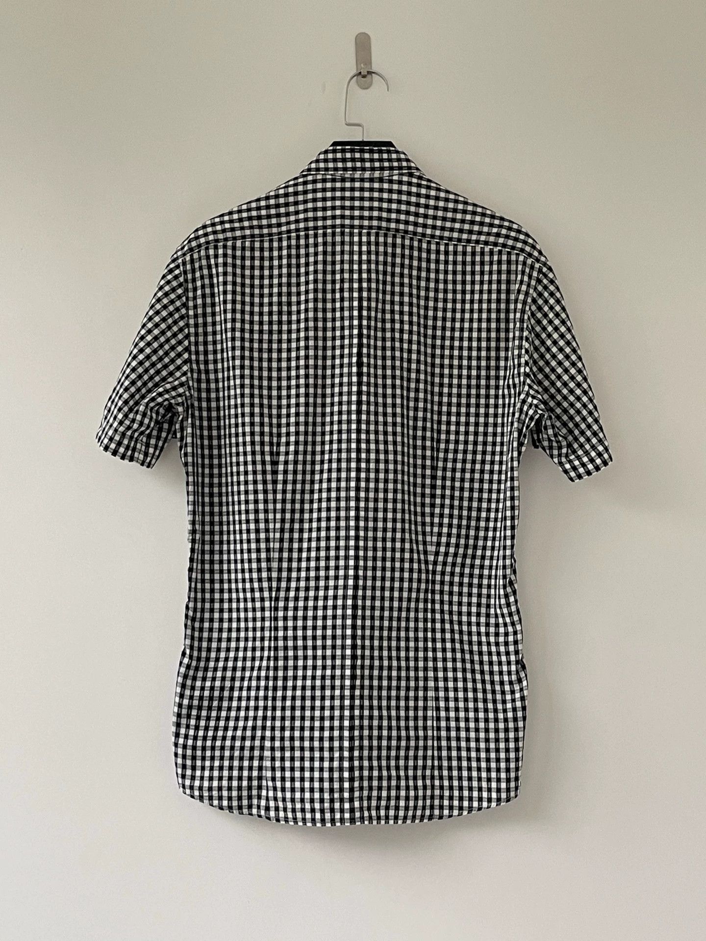 Dries Van Noten Dries Van Noten Black and White Checked Shirt Size US S / EU 44-46 / 1 - 5 Thumbnail