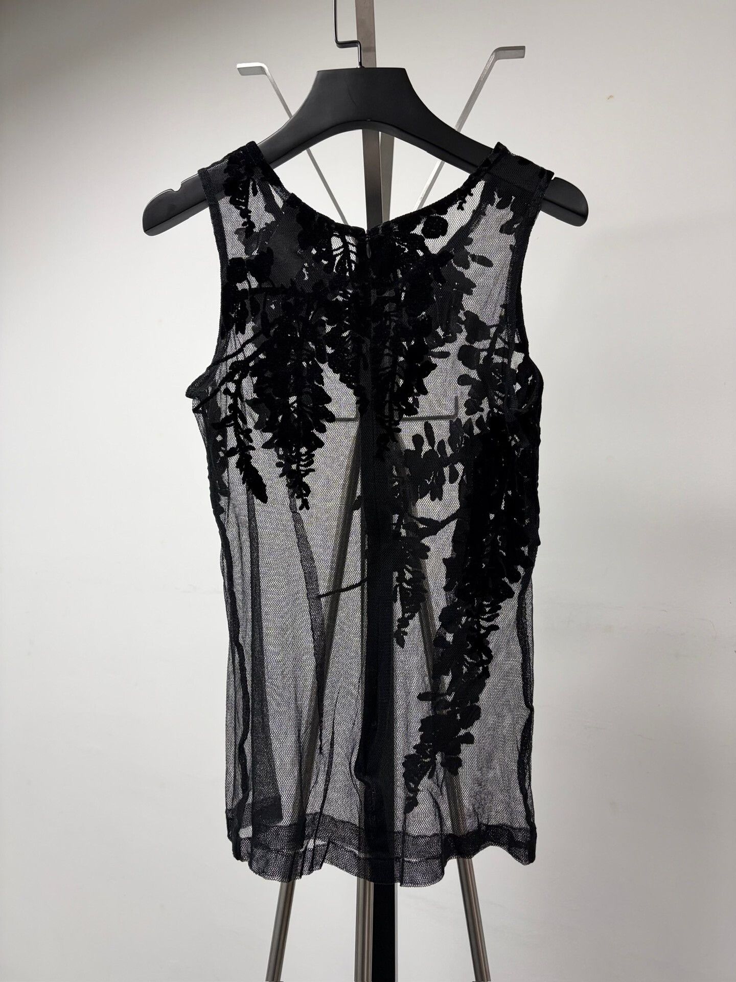 Ann Demeulemeester Ann Demeulemeester Sheer Floral Top Size XXS / US 00 / IT 34 - 3 Thumbnail