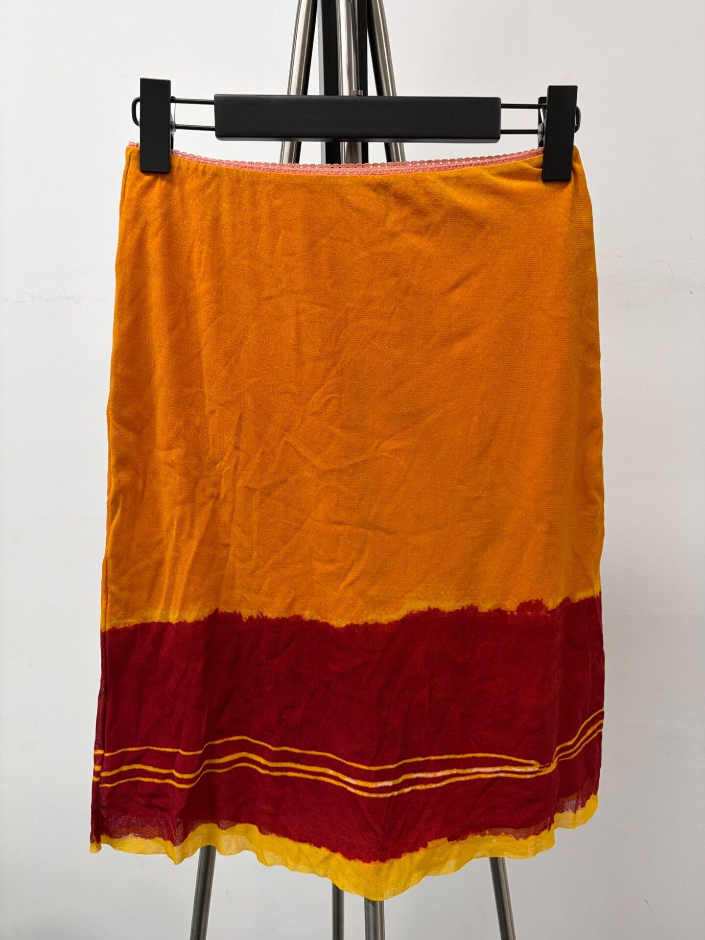 Vivienne Tam Sunset Mesh Skirt