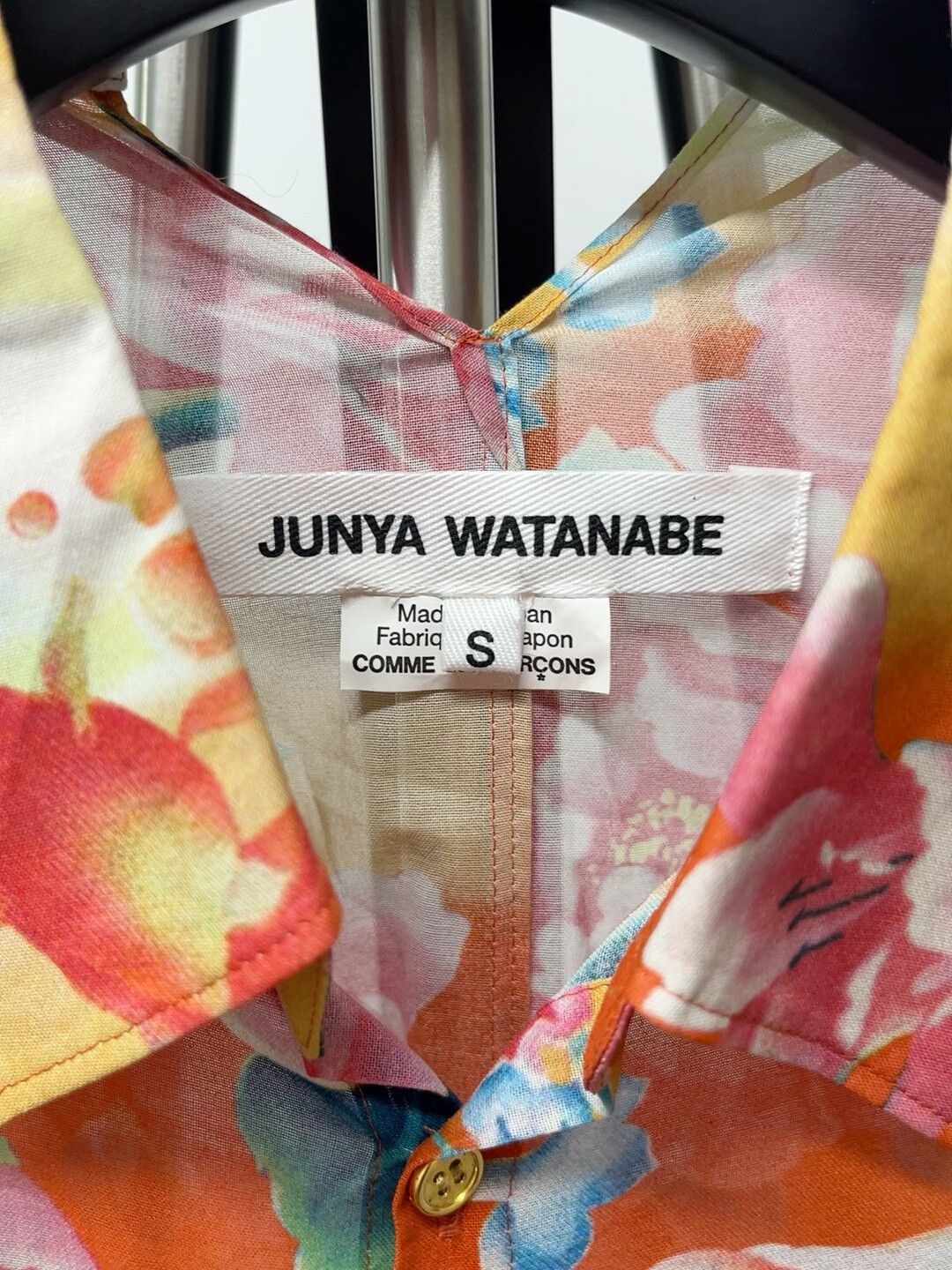 Junya Watanabe Floral Pattern Shirt