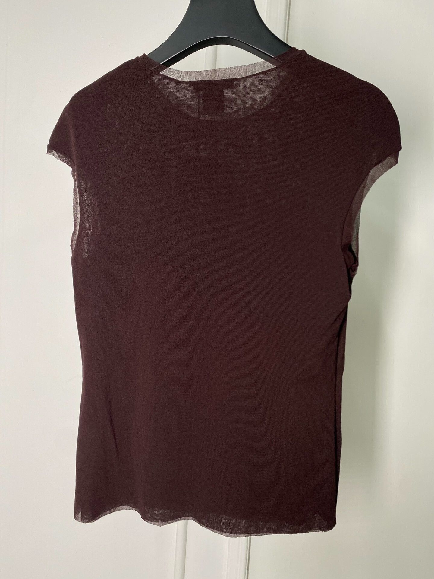 Vivienne Tam Vivienne Tam Sheer Jersey Top Size L / US 10 / IT 46 - 3 Thumbnail