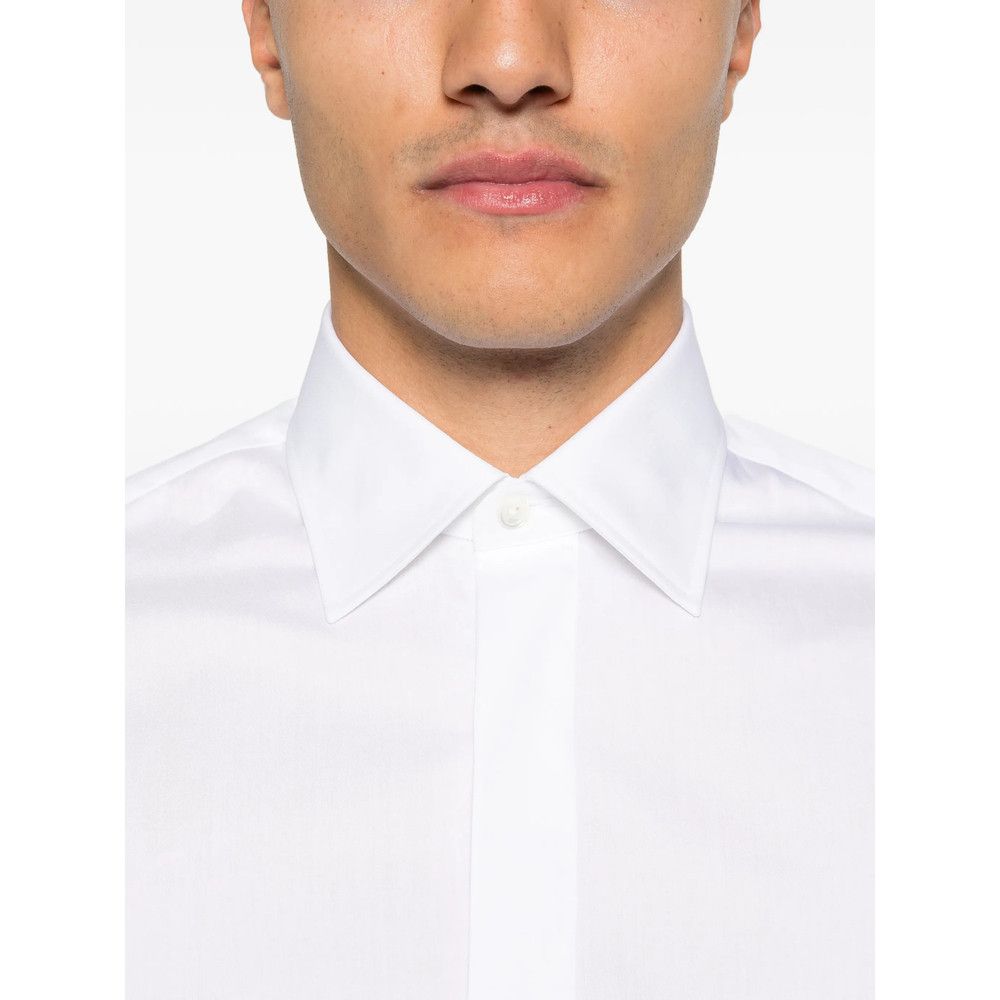 Tagliatore Tagliatore WHITE Shirts Size US L / EU 52-54 / 3 - 3 Thumbnail