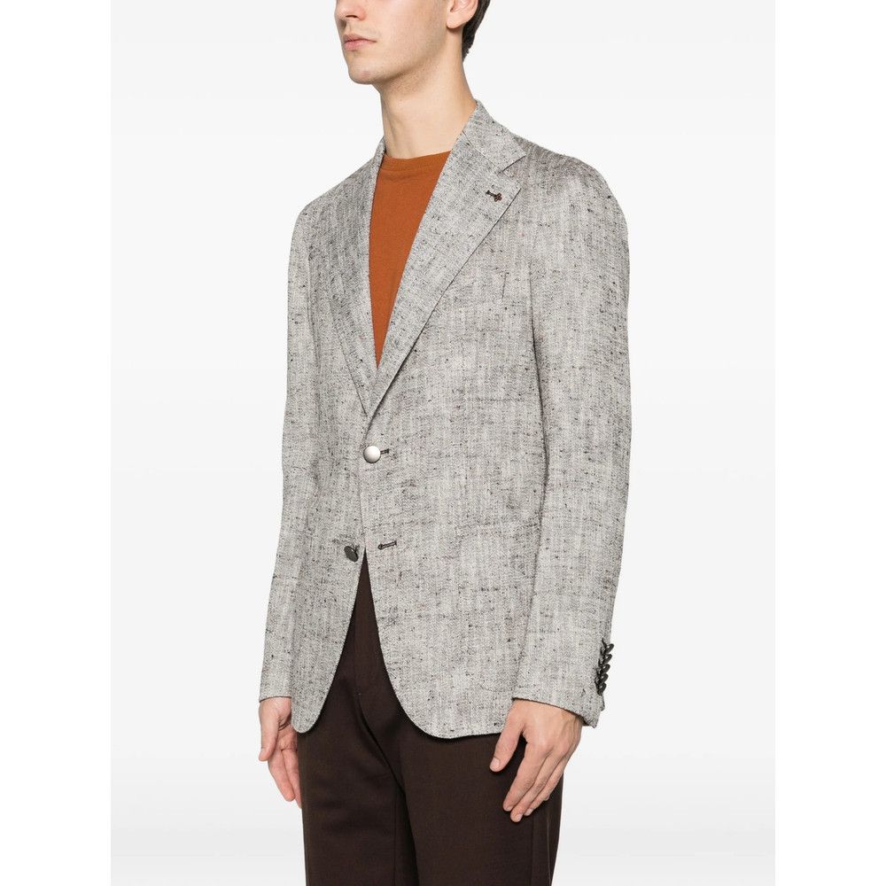 Tagliatore Tagliatore GREY Jackets - Blazers Size US L / EU 52-54 / 3 - 3 Thumbnail