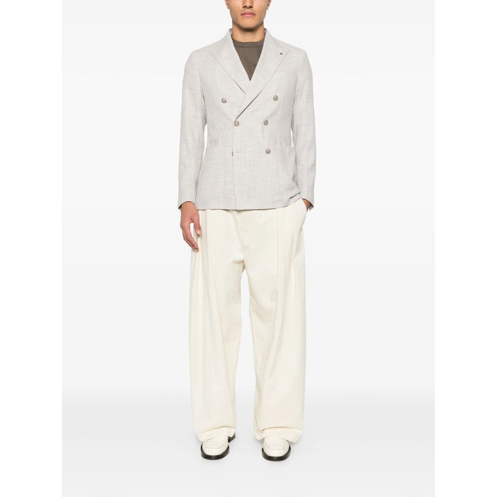 Tagliatore Tagliatore NEUTRALS Jackets - Suit & Dinner Jackets Size US M / EU 48-50 / 2 - 2 Thumbnail