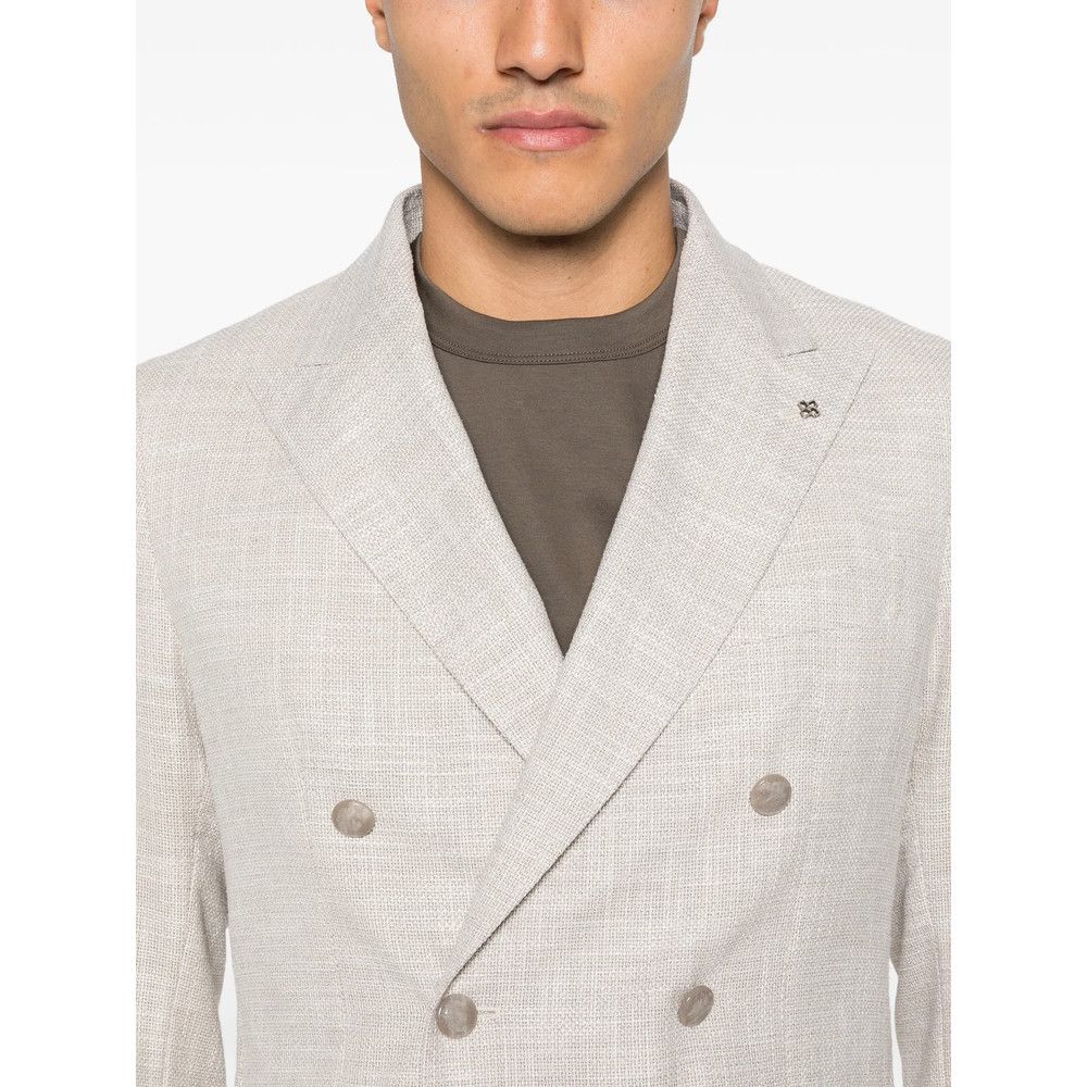 Tagliatore Tagliatore NEUTRALS Jackets - Suit & Dinner Jackets Size US M / EU 48-50 / 2 - 3 Thumbnail