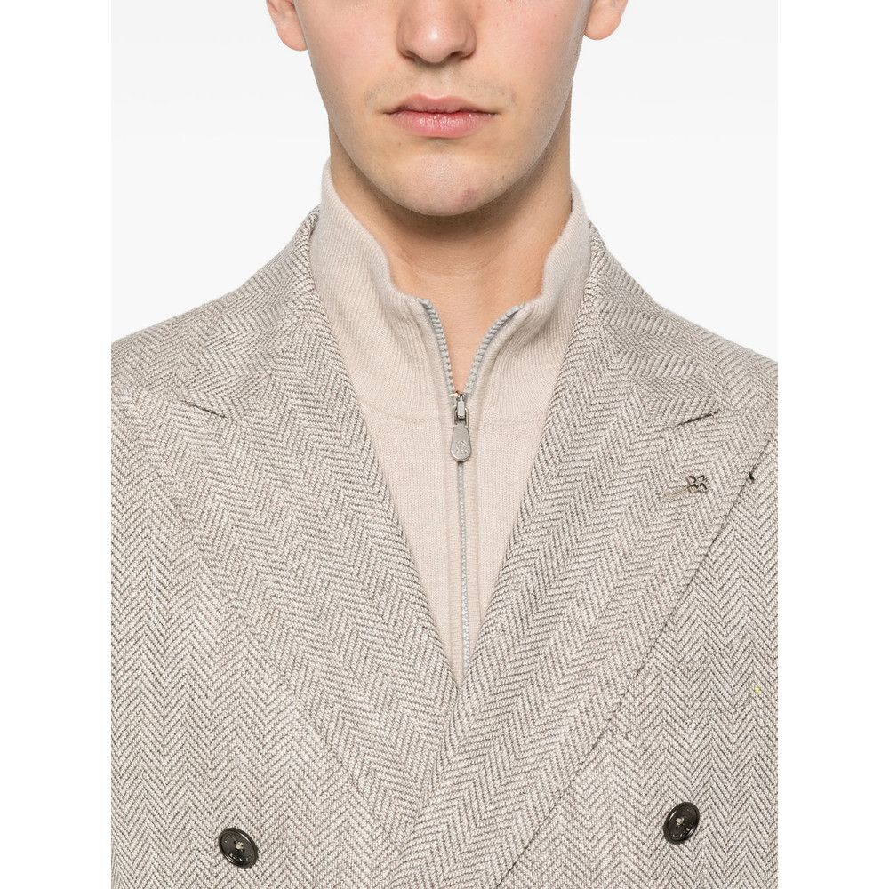 Tagliatore Tagliatore NEUTRALS Jackets - Blazers Size US M / EU 48-50 / 2 - 2 Thumbnail