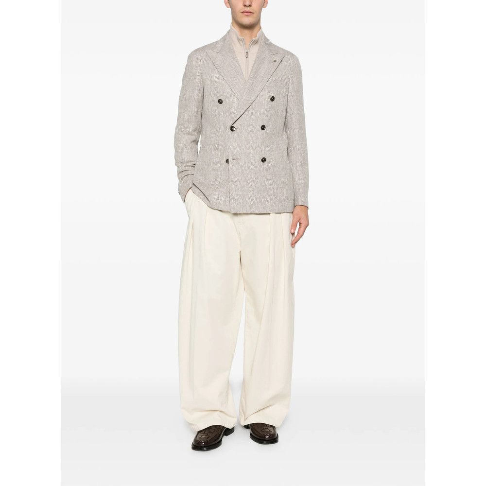 Tagliatore Tagliatore NEUTRALS Jackets - Blazers Size US M / EU 48-50 / 2 - 3 Thumbnail