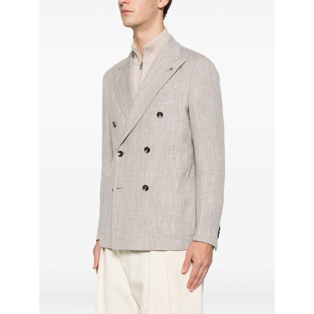 Tagliatore Tagliatore NEUTRALS Jackets - Blazers Size US M / EU 48-50 / 2 - 5 Thumbnail
