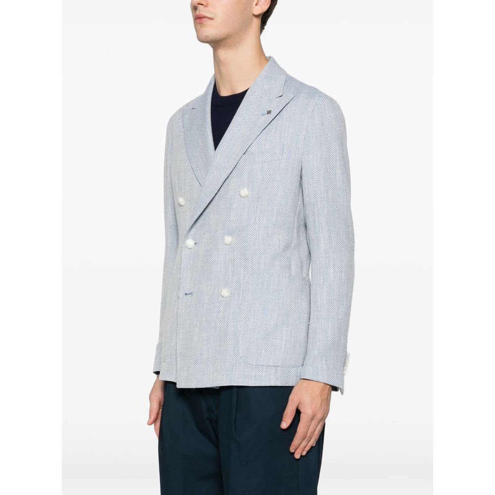 Tagliatore Tagliatore BLUE Jackets - Blazers Size US M / EU 48-50 / 2 - 4 Thumbnail