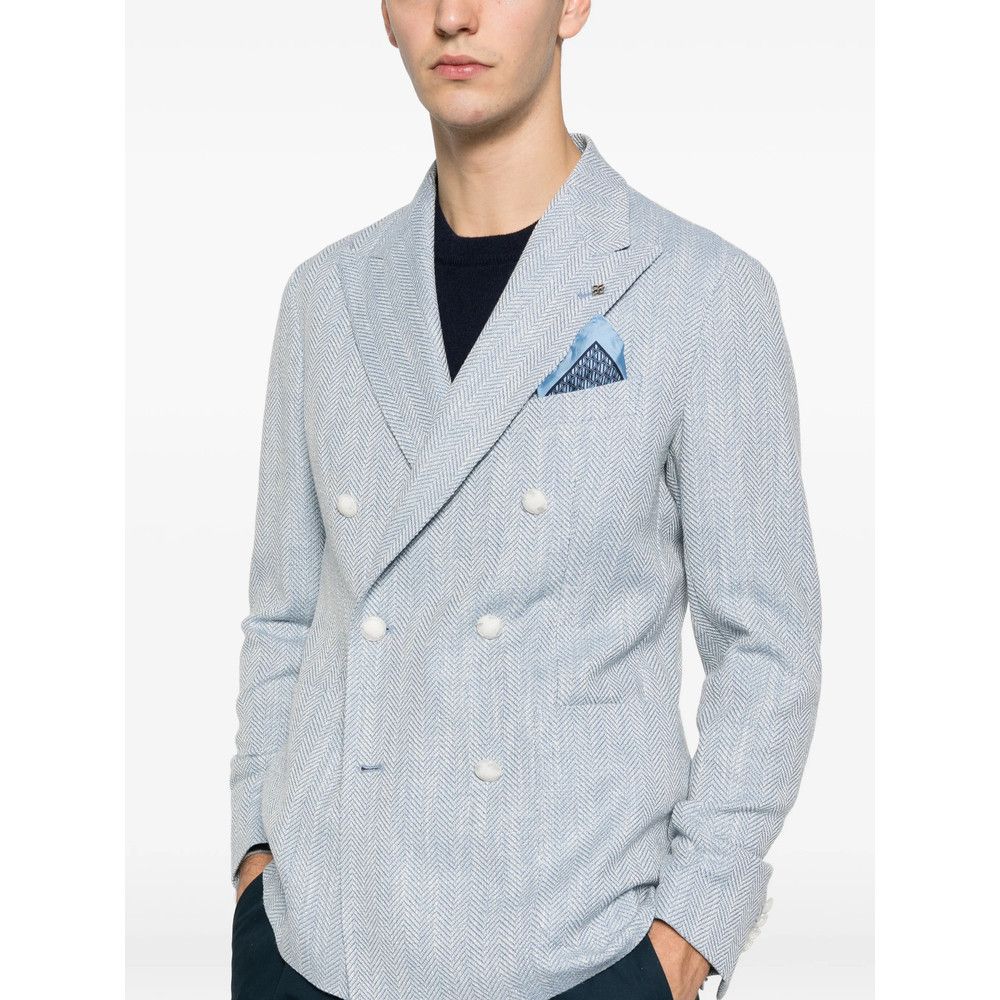 Tagliatore Tagliatore BLUE Jackets - Blazers Size US M / EU 48-50 / 2 - 2 Thumbnail
