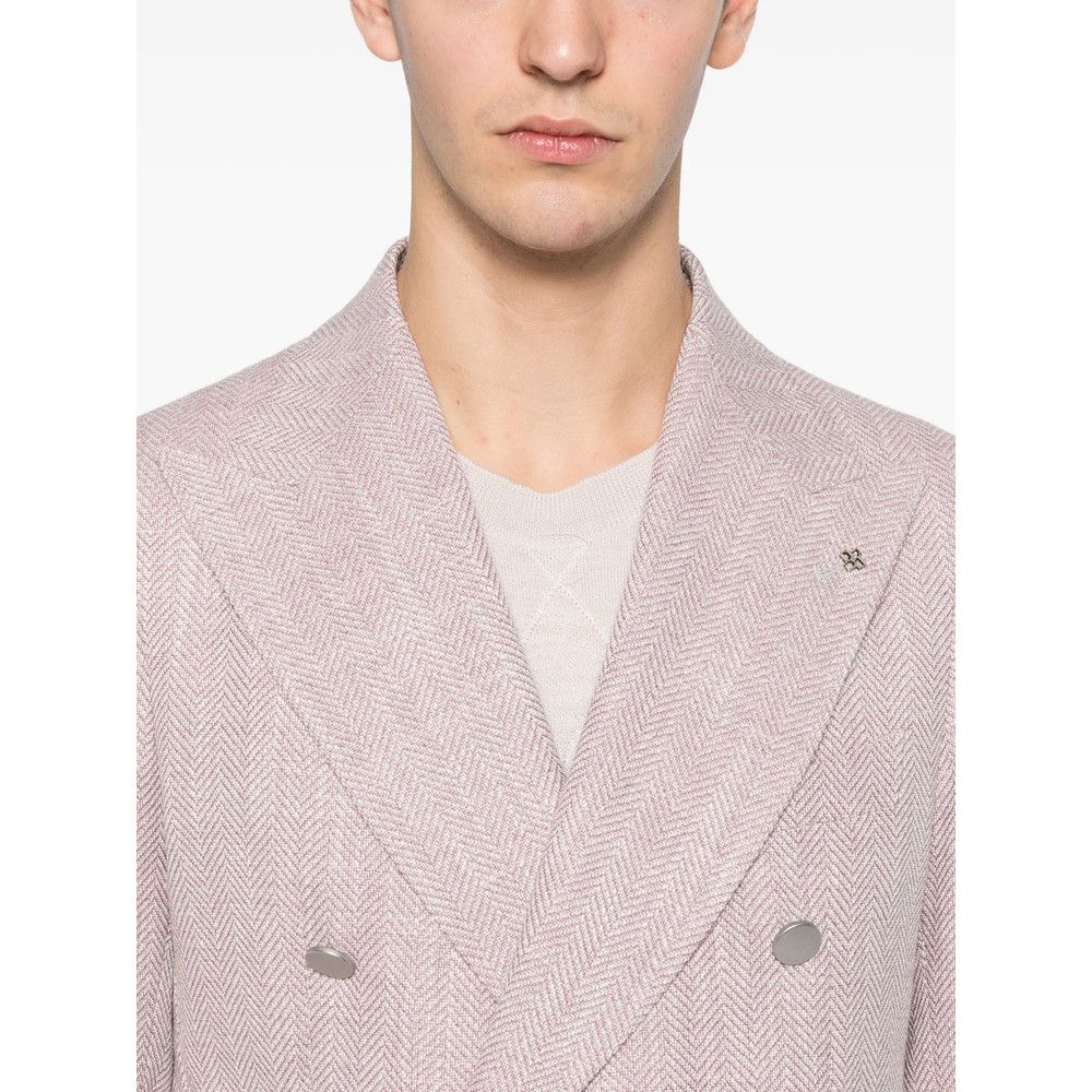 Tagliatore Tagliatore PINK Jackets - Blazers Size US M / EU 48-50 / 2 - 2 Thumbnail