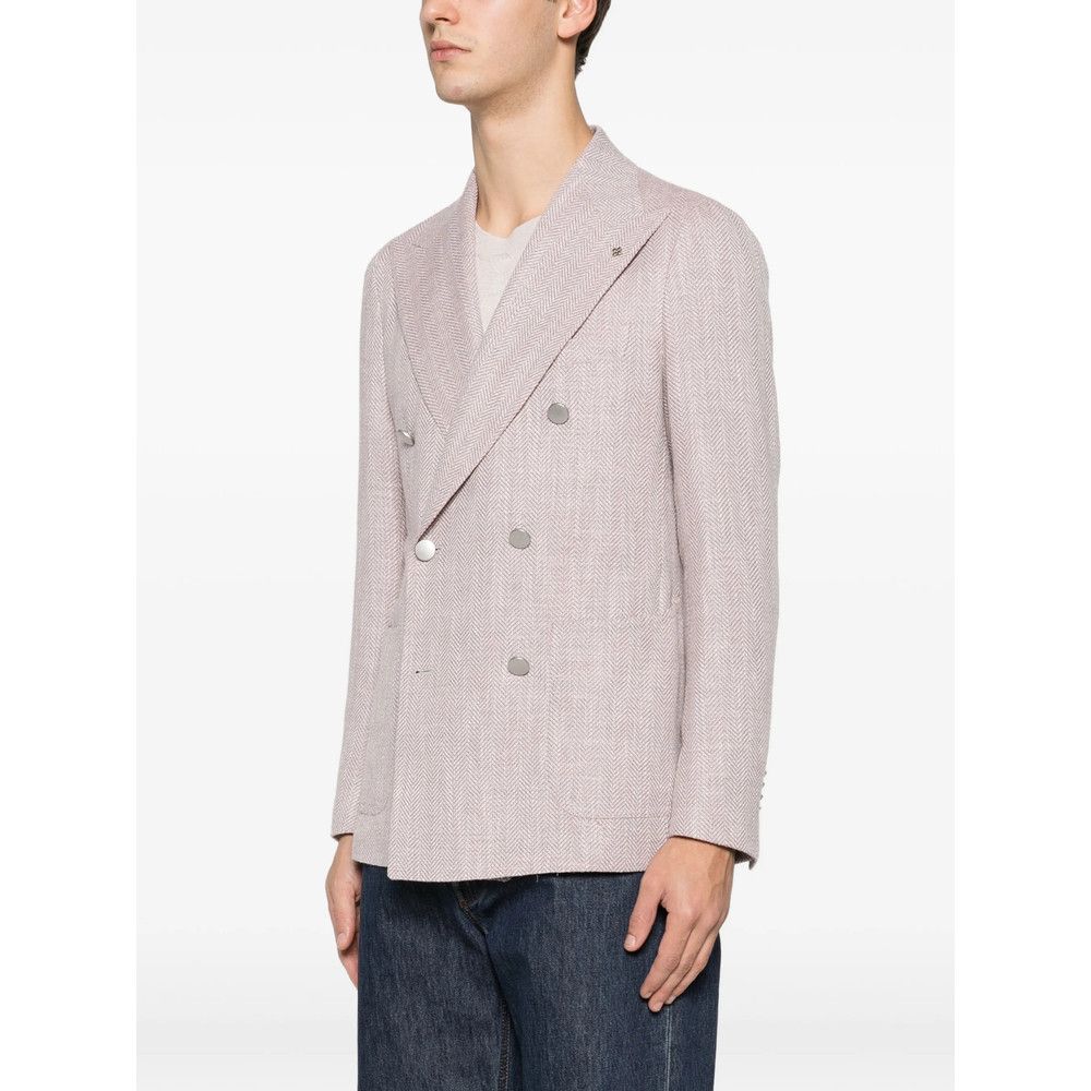 Tagliatore Tagliatore PINK Jackets - Blazers Size US M / EU 48-50 / 2 - 3 Thumbnail