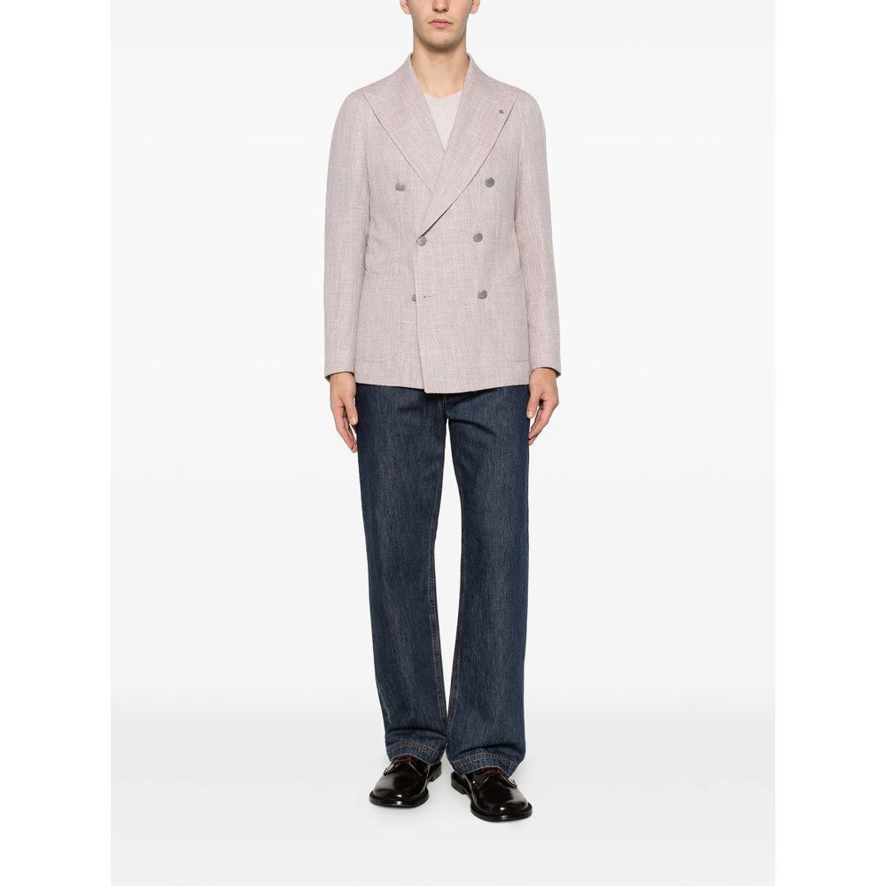 Tagliatore Tagliatore PINK Jackets - Blazers Size US M / EU 48-50 / 2 - 4 Thumbnail