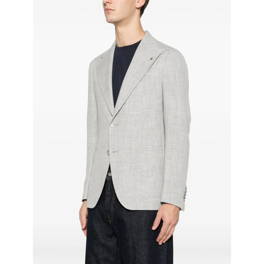 Tagliatore Tagliatore GREY Jackets - Blazers Size US M / EU 48-50 / 2 - 4 Thumbnail