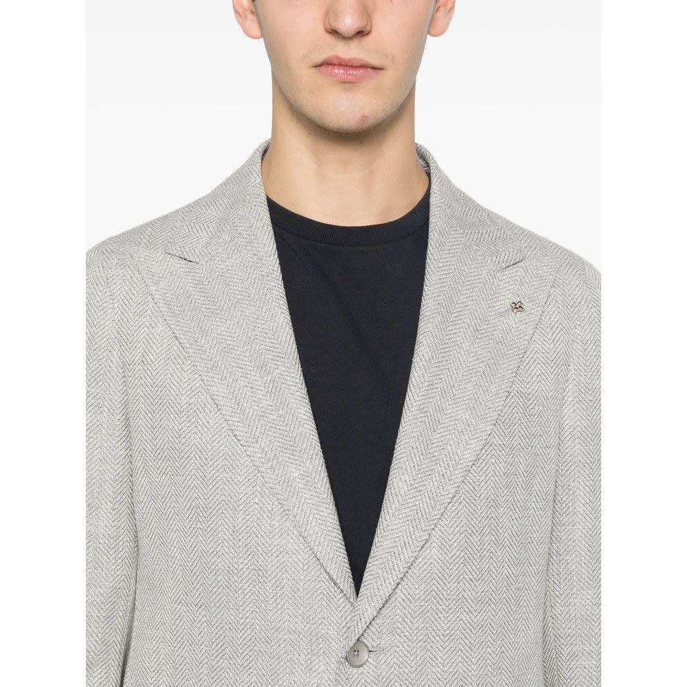 Tagliatore Tagliatore GREY Jackets - Blazers Size US M / EU 48-50 / 2 - 2 Thumbnail