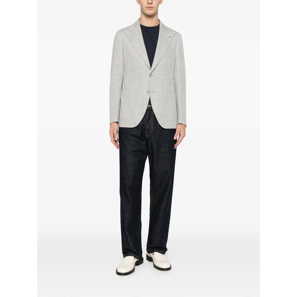 Tagliatore Tagliatore GREY Jackets - Blazers Size US M / EU 48-50 / 2 - 3 Thumbnail