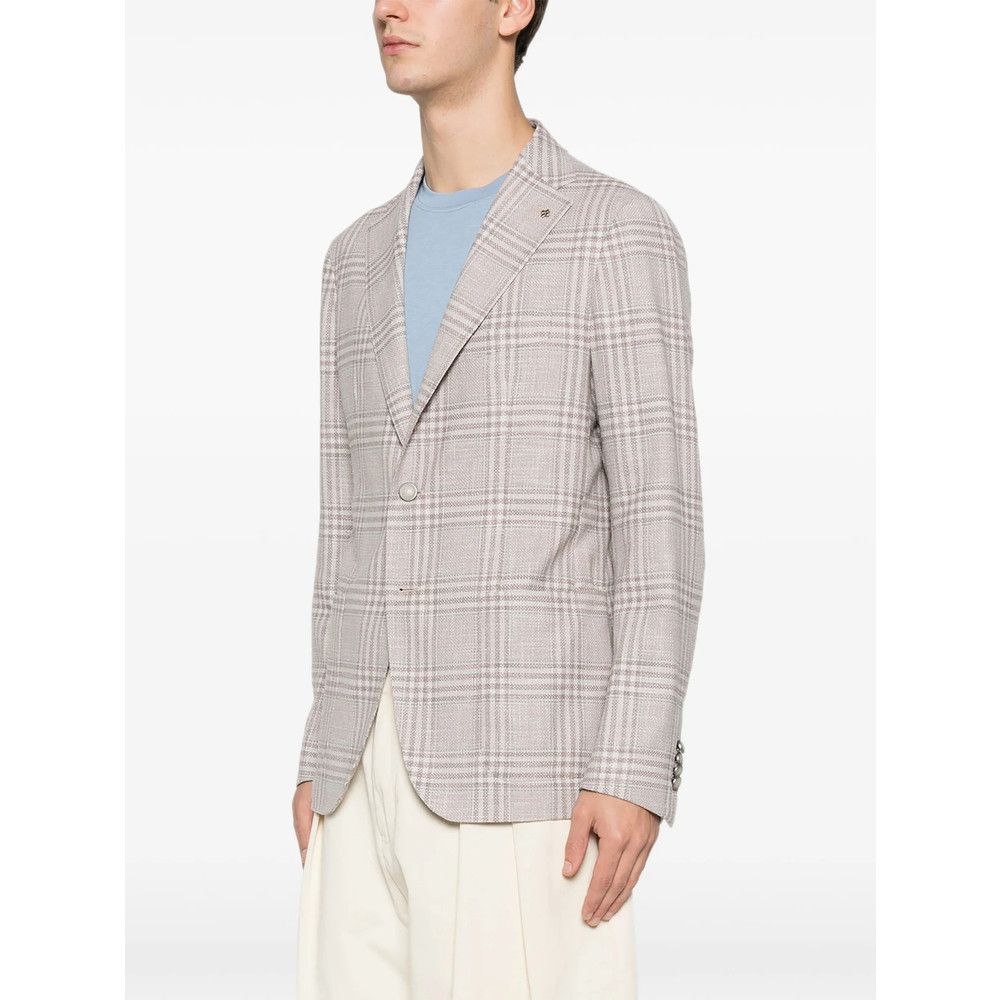Tagliatore Tagliatore NEUTRALS Jackets - Blazers Size US L / EU 52-54 / 3 - 4 Thumbnail