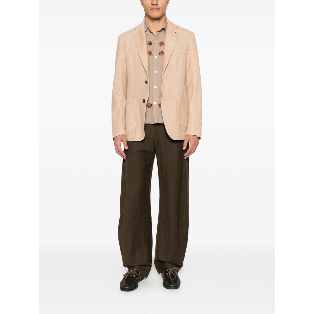 Tagliatore Tagliatore NEUTRALS Jackets - Blazers Size US L / EU 52-54 / 3 - 2 Thumbnail