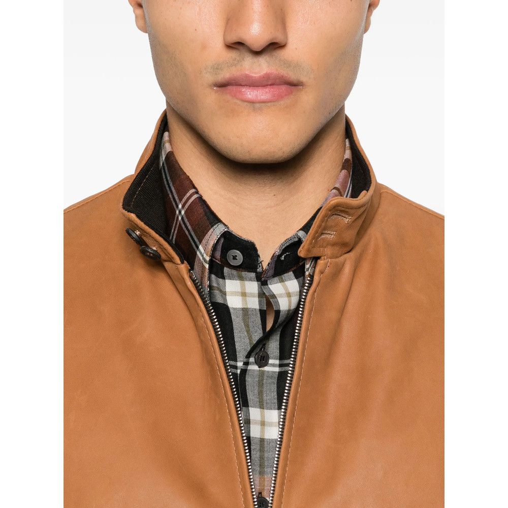 Tagliatore Tagliatore BROWN Jackets - Leather Jackets Size US M / EU 48-50 / 2 - 2 Thumbnail