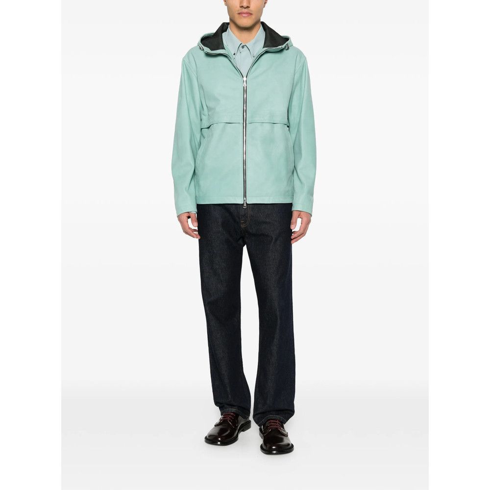 Tagliatore Tagliatore GREEN Jackets - Leather Jackets Size US L / EU 52-54 / 3 - 3 Thumbnail