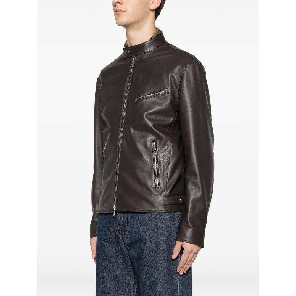 Tagliatore Tagliatore BROWN Jackets - Leather Jackets Size US M / EU 48-50 / 2 - 3 Thumbnail