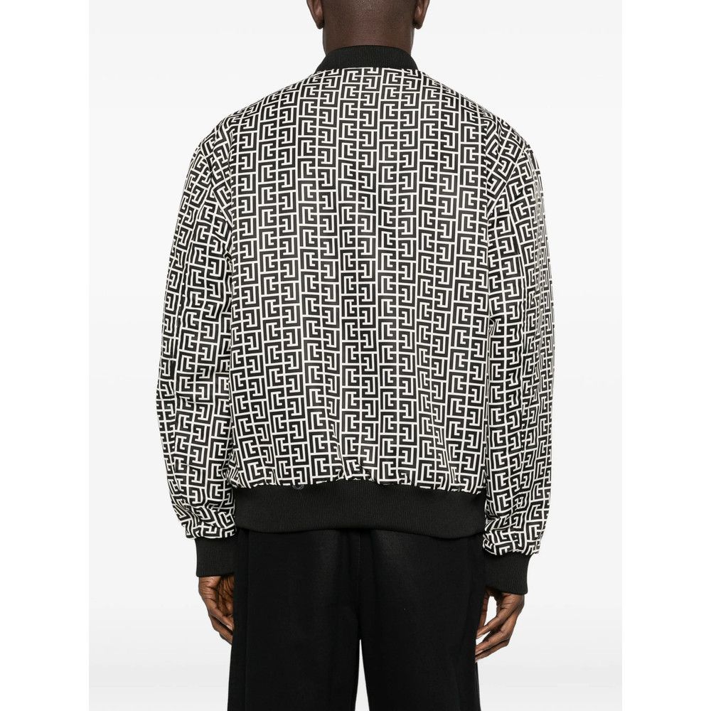 Balmain Balmain WHITE Jackets - Bomber Jackets Size US L / EU 52-54 / 3 - 4 Thumbnail