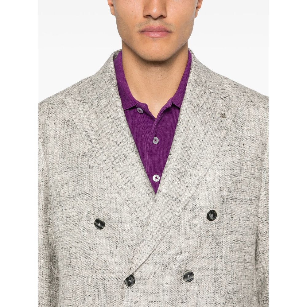 Tagliatore Tagliatore GREY Jackets - Blazers Size US M / EU 48-50 / 2 - 2 Thumbnail