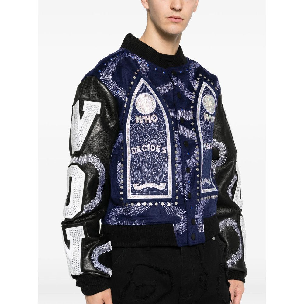 Who Decides War Who Decides War BLUE Jackets - Bomber Jackets Size US L / EU 52-54 / 3 - 2 Thumbnail