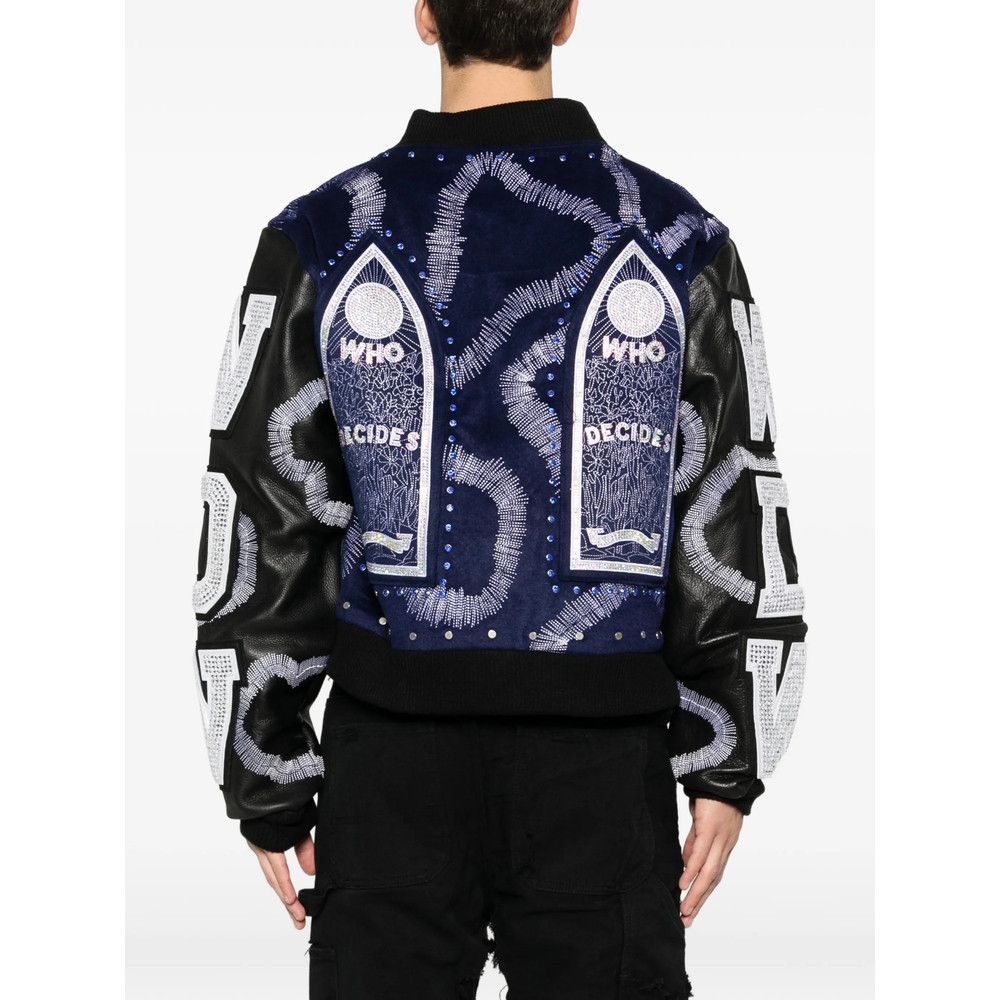 Who Decides War Who Decides War BLUE Jackets - Bomber Jackets Size US L / EU 52-54 / 3 - 3 Thumbnail