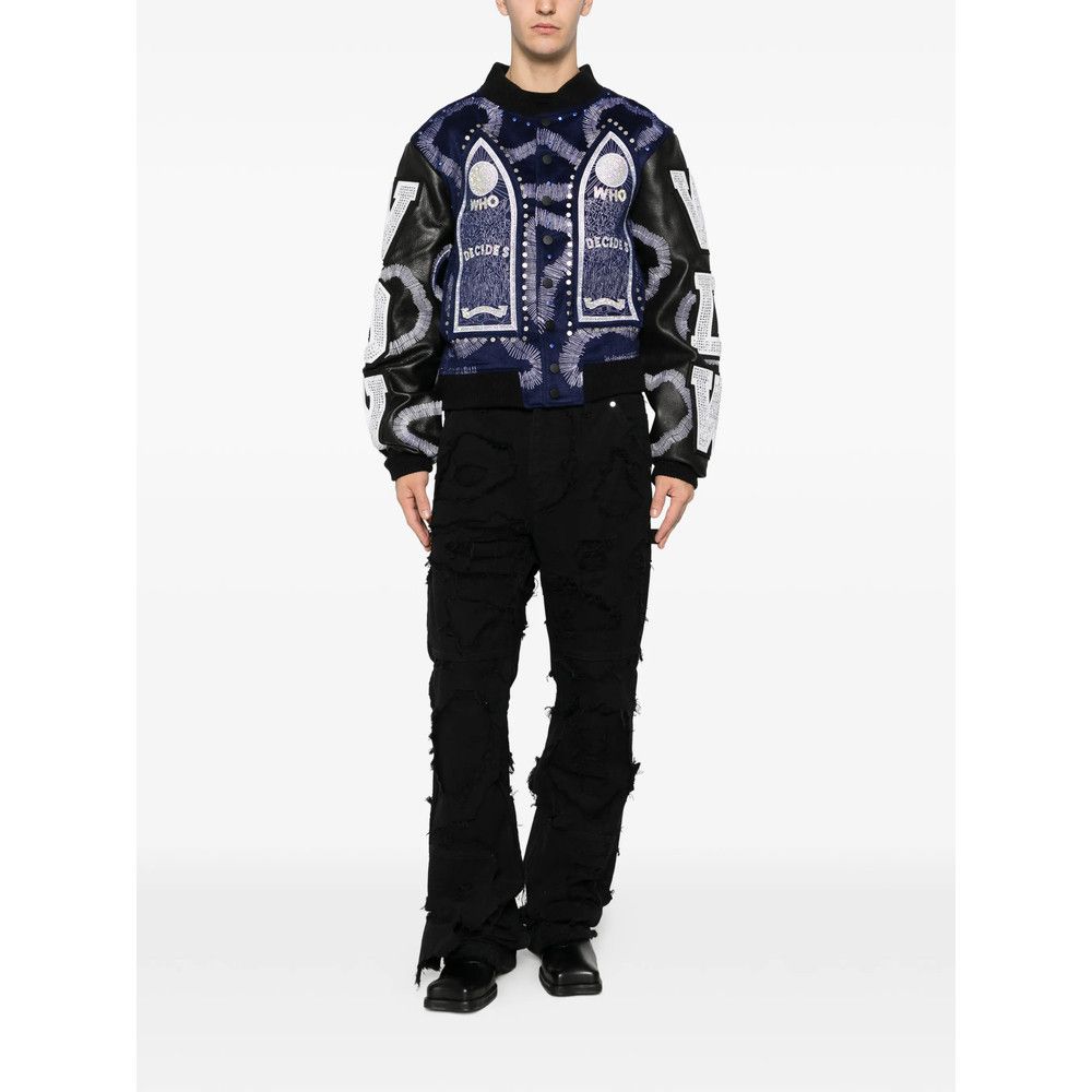 Who Decides War Who Decides War BLUE Jackets - Bomber Jackets Size US L / EU 52-54 / 3 - 5 Thumbnail