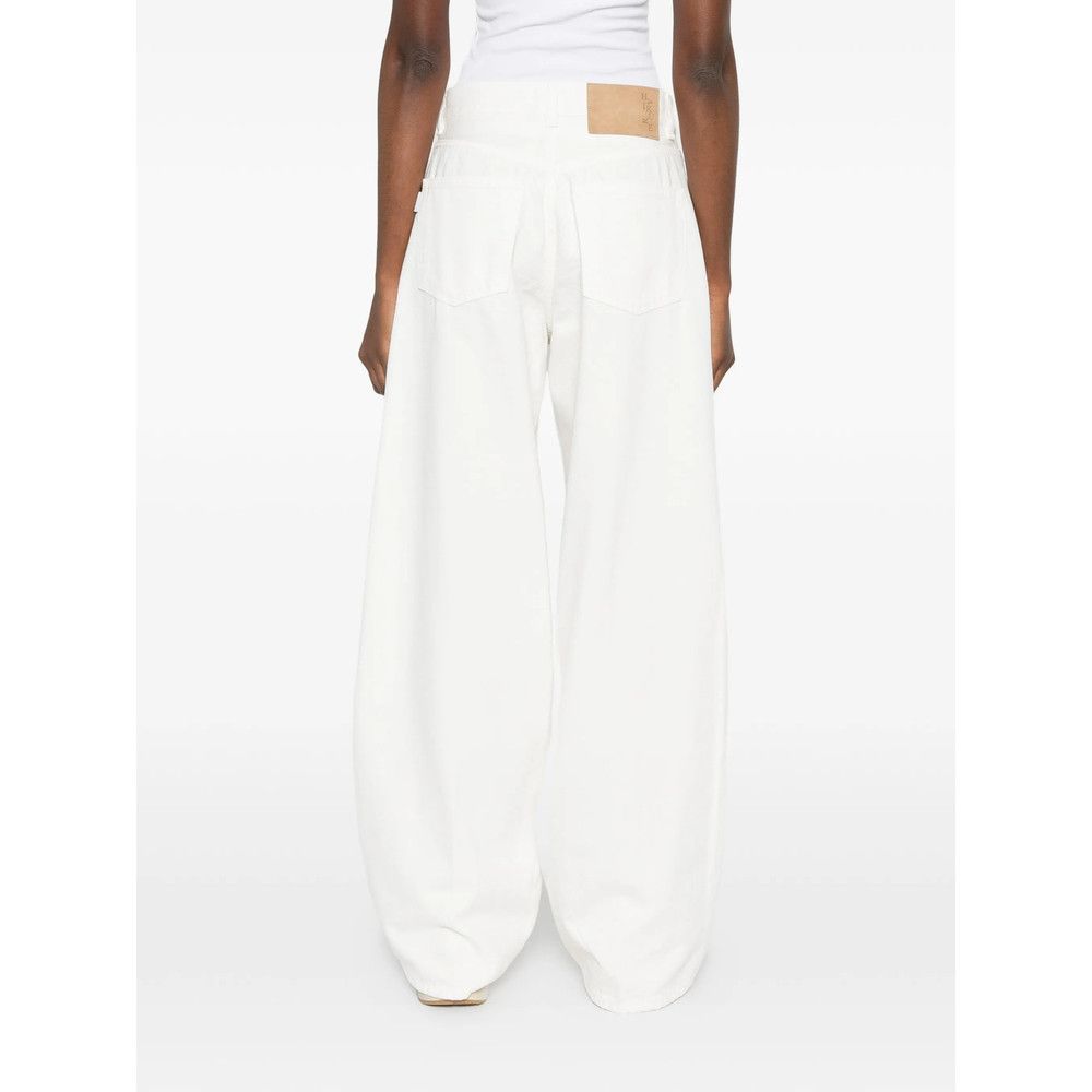 Haikure Haikure WHITE Denim - Wide-Leg Jeans Size 27" / US 4 / IT 40 - 4 Thumbnail