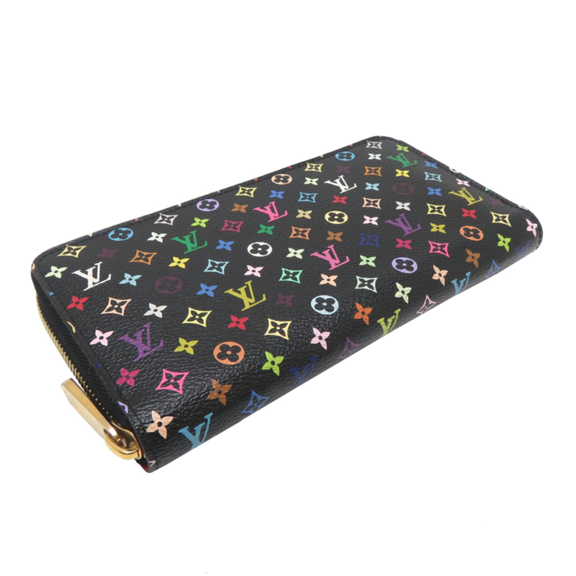 Louis Vuitton Louis Vuitton Zippy Wallet Women's Long M60243 (Discontinued) Monogram Multicolore Noir (Black) Size ONE SIZE - 3 Thumbnail