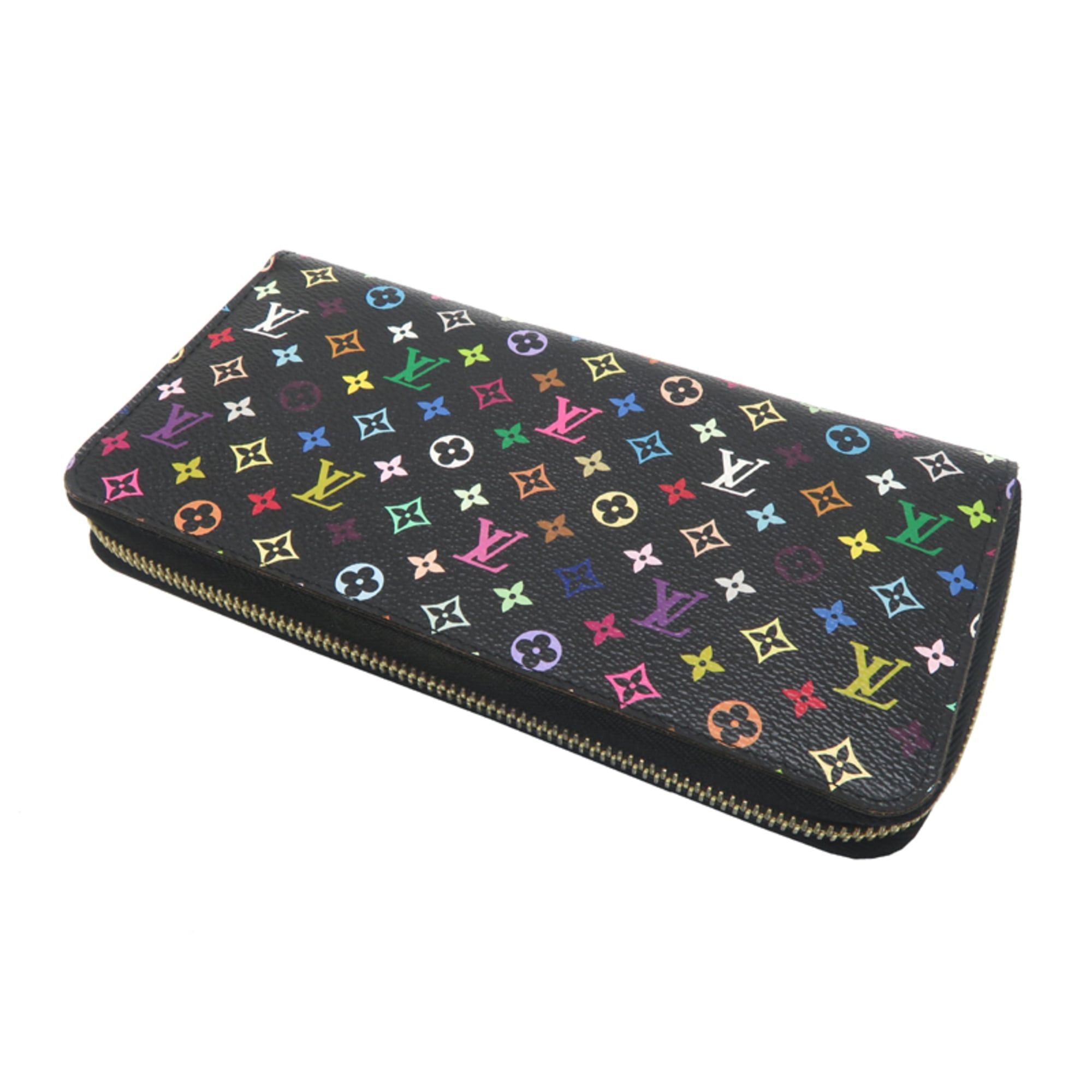 Louis Vuitton Louis Vuitton Zippy Wallet Women's Long M60243 (Discontinued) Monogram Multicolore Noir (Black) Size ONE SIZE - 4 Thumbnail