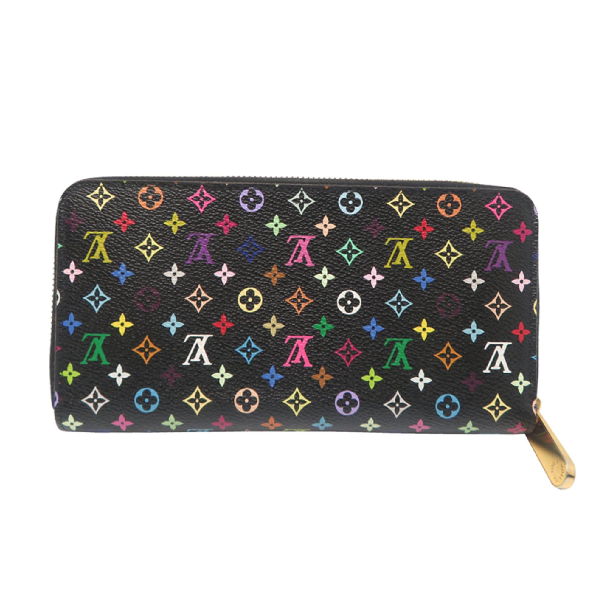 Louis Vuitton Louis Vuitton Zippy Wallet Women's Long M60243 (Discontinued) Monogram Multicolore Noir (Black) Size ONE SIZE - 2 Thumbnail