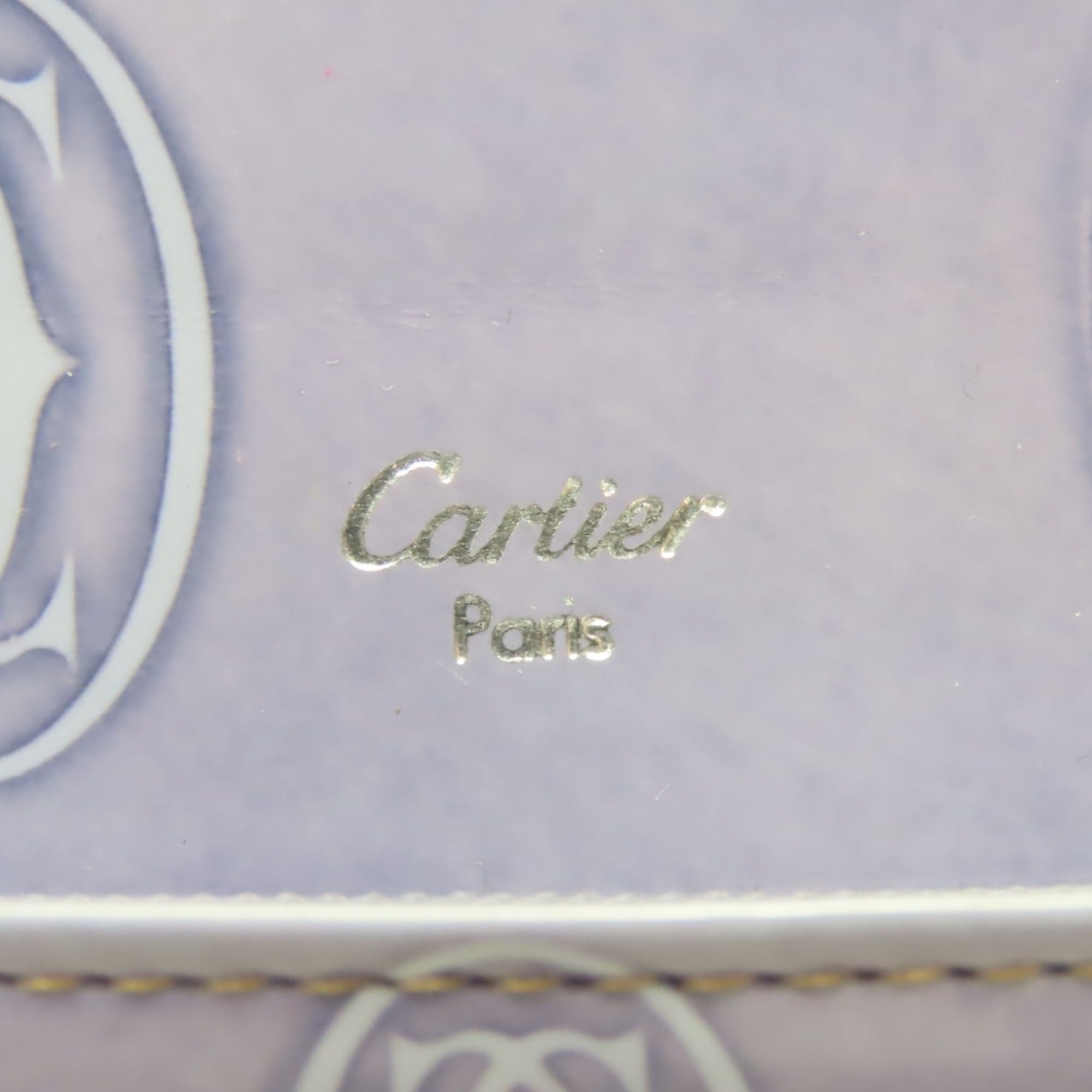 Cartier Cartier Happy Birthday Long Wallet L3001020, Calfskin Lavender/Purple Enamel Coating, Bifold, Women's Size ONE SIZE - 16 Thumbnail
