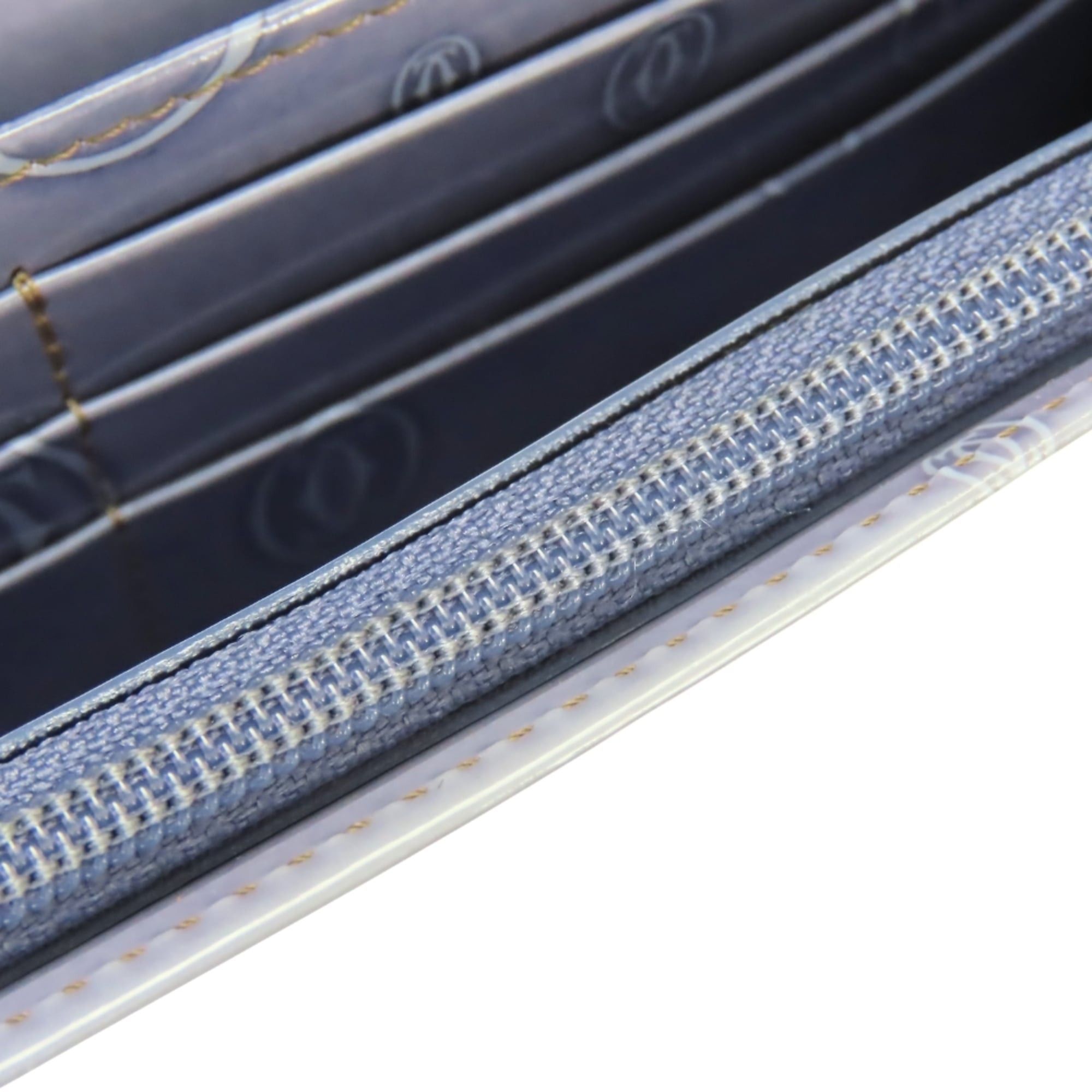 Cartier Cartier Happy Birthday Long Wallet L3001020, Calfskin Lavender/Purple Enamel Coating, Bifold, Women's Size ONE SIZE - 24 Thumbnail