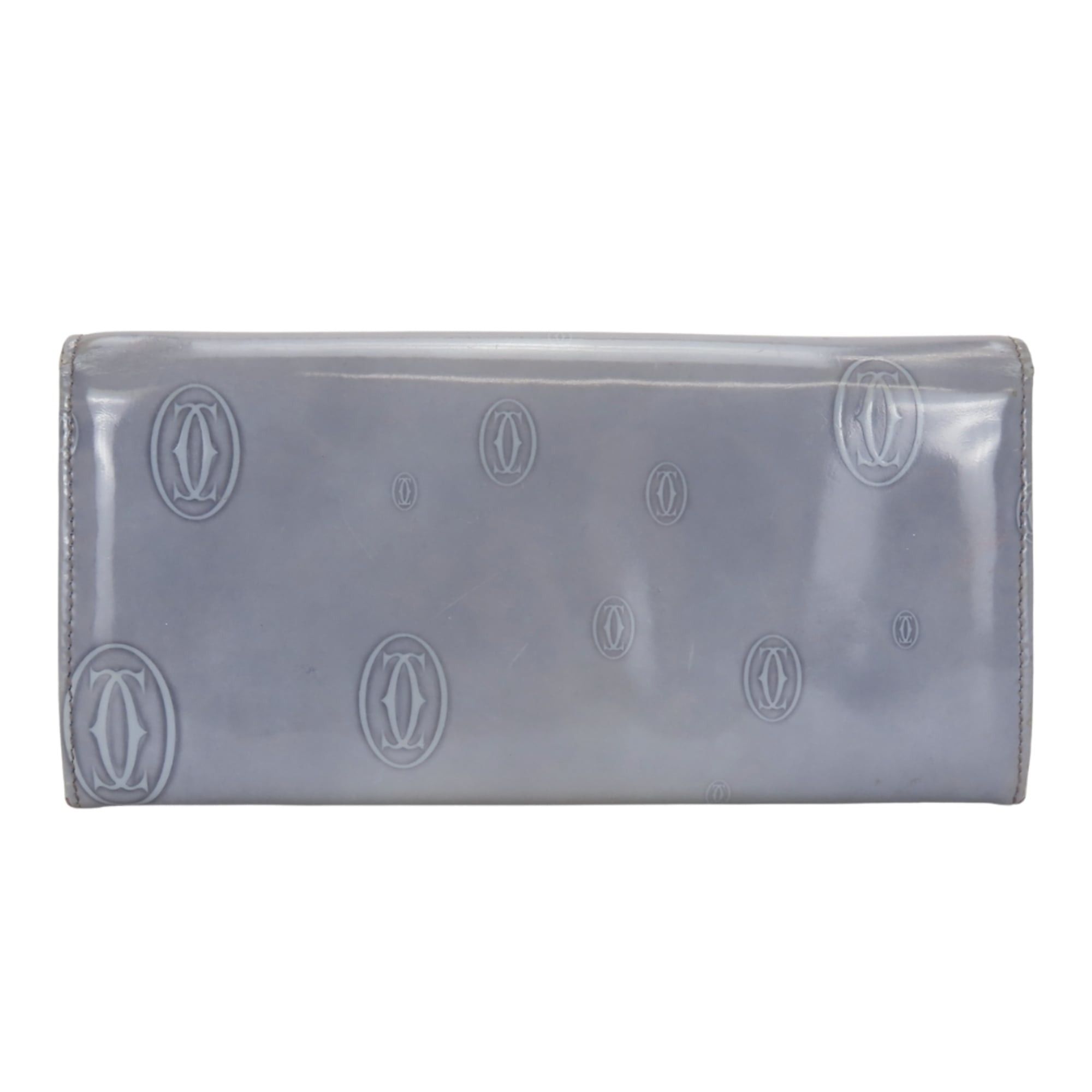 Cartier Cartier Happy Birthday Long Wallet L3001020, Calfskin Lavender/Purple Enamel Coating, Bifold, Women's Size ONE SIZE - 3 Thumbnail