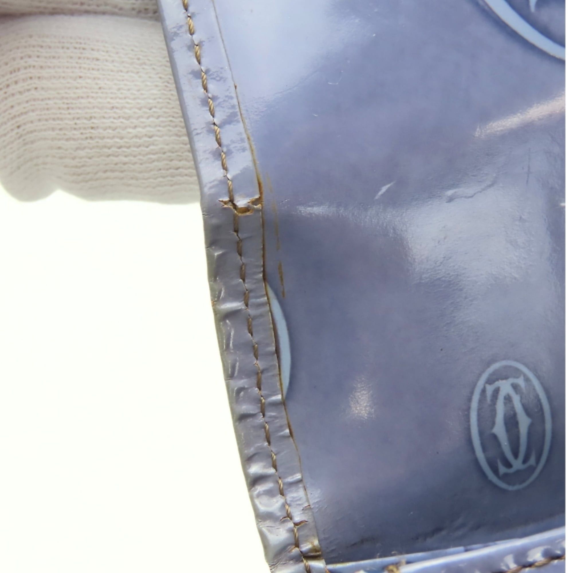 Cartier Cartier Happy Birthday Long Wallet L3001020, Calfskin Lavender/Purple Enamel Coating, Bifold, Women's Size ONE SIZE - 17 Thumbnail